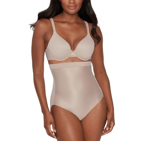 Miraclesuit Shapewear Women's XL Stucco Core Contour High-Waist Brief ERK253 - Picture 1 of 8